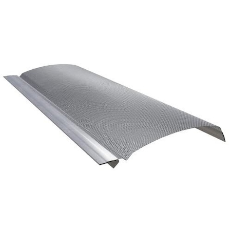 E-Z-Gutter Guard E-Z-Leaf Destroyer Stainless Steel Gutter Filter for 5in Gutters, Covers 39.25ft SSLD5-10